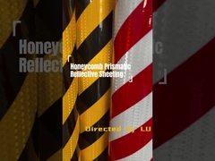 차량 장벽 경고 테이프에 대한 방수성 크리스탈 라티스 프리스마 반사 판