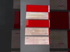 적색 흰색 DOT-C2 승인 반사 안전 테이프