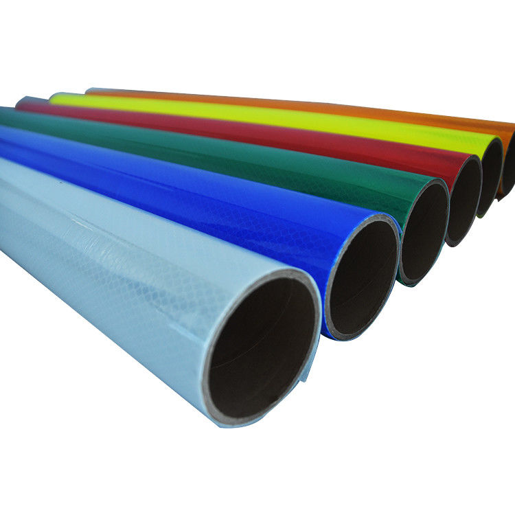 맞춤 다이아몬드 교통 표지판 레트로 반사 잎 재료 ASTM D4956 타입