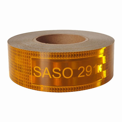 좋은 가격 접착성 반사 테이프 고 반사 마이크로 프리즘 SASO 2913 반사 테이프 롤 온라인으로