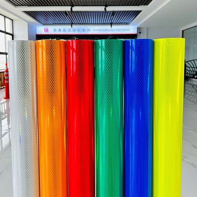 좋은 가격 ASTM 자기 접착형 마이크로 프리스마틱 다이아몬드 등급 반사성 반사성 비닐 온라인으로