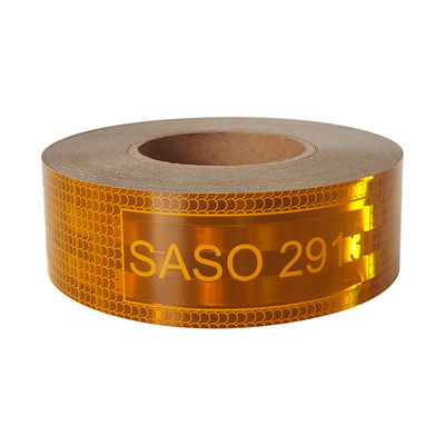좋은 가격 SASO 2913 알루미늄 반사 테이프 트럭 반사 스티커 사우디아라비아 안전 온라인으로