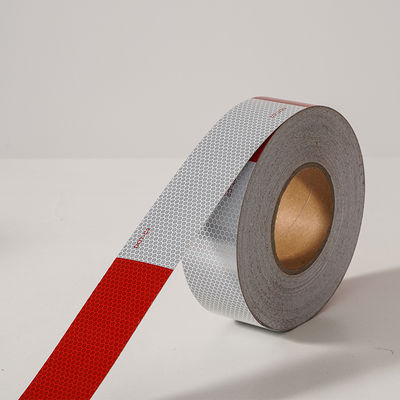 좋은 가격 LU DOT-C2 Reflective Tape Red White Reflective Tape Outdoor Warning Safety Tape for Vehicles Trailers Trucks Signs 온라인으로