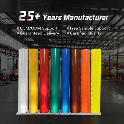 좋은 가격 ASTM D4956 4형 HIP 반사판, 10년 내외에서 지속 가능하며 교통 표지판에 대한 광각 반사 성능 온라인으로