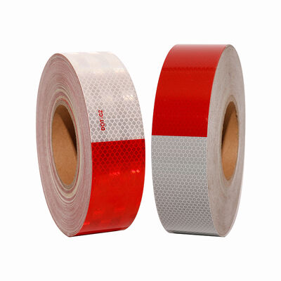 좋은 가격 트럭 및 트레일러용 DOT-C2 승인 마이크로 프리즘 반사 안전 테이프 (10년 수명) 온라인으로